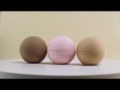 حاوية مسح الجسم التجميلي / كرة عبوة بلاستيكية 10g 15g 20g 25g 30g 50g طوق ABS