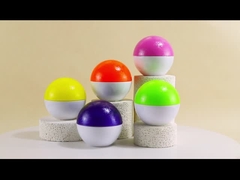 بيع بالجملة 50 مل زبدة الجسم غسول جرة حاوية كرة فارغة على شكل زهرة الثلج كريم الوجه جرة 50 غرام الجلد