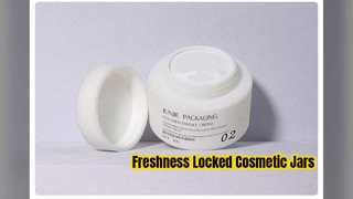مرطبانات مستحضرات التجميل محكمة الغلق تحافظ على منتجاتك
