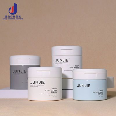 100 غرام 120 غرام زجاجة تجميل مخصصة زجاجات بلاستيكية فارغة مع أغطية وقبعة بلاستيكية